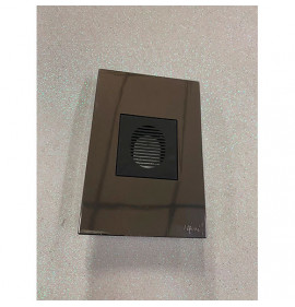 Cj Cigarra (som) - Recta Espelhada fume (modulo home grafite)